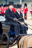 The Major General's Review 2011: The second of the two barouche carriages that would bring members of the Royal family onto Horse Guards Parade before the Royal Procession..
Horse Guards Parade, Westminster,
London SW1,
Greater London,
United Kingdom,
on 28 May 2011 at 10:50, image #88