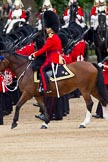 The Major General's Review 2011: The March Past in slow time begins. The Field Officer, Lieutenant Colonel L P M Jopp, with the Guards divisions..
Horse Guards Parade, Westminster,
London SW1,
Greater London,
United Kingdom,
on 28 May 2011 at 11:31, image #190