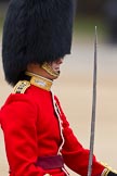 The Major General's Review 2011: Close-up of the  Adjutant of the Parade, Captain Hamish Barne, 1st Battalion Scots Guards..
Horse Guards Parade, Westminster,
London SW1,
Greater London,
United Kingdom,
on 28 May 2011 at 11:38, image #210