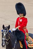 Trooping the Colour 2011: The Adjutant of the Parade, Captain Hamish N C Barne, 1st Battalion Scots Guards and Adjutant of the 1st Battalion..
Horse Guards Parade, Westminster,
London SW1,
Greater London,
United Kingdom,
on 11 June 2011 at 10:39, image #66