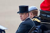 Trooping the Colour 2011: HRH Prince Andrew, The Duke of York, and HRH Prince Henry of Wales (Prince Harry)..
Horse Guards Parade, Westminster,
London SW1,
Greater London,
United Kingdom,
on 11 June 2011 at 10:50, image #91