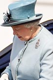 Trooping the Colour 2011: HM The Queen, back in the ivory mounted phaeton, for the Inspection of the Line..
Horse Guards Parade, Westminster,
London SW1,
Greater London,
United Kingdom,
on 11 June 2011 at 11:02, image #146