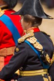 Trooping the Colour 2011: HRH Princess Anne, The Princess Royal, during the March Past in slow time..
Horse Guards Parade, Westminster,
London SW1,
Greater London,
United Kingdom,
on 11 June 2011 at 11:38, image #247