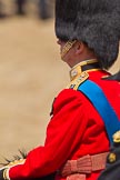 Trooping the Colour 2011: HRH Prince Edward, The Duke of Kent, during the March Past in slow time..
Horse Guards Parade, Westminster,
London SW1,
Greater London,
United Kingdom,
on 11 June 2011 at 11:39, image #248