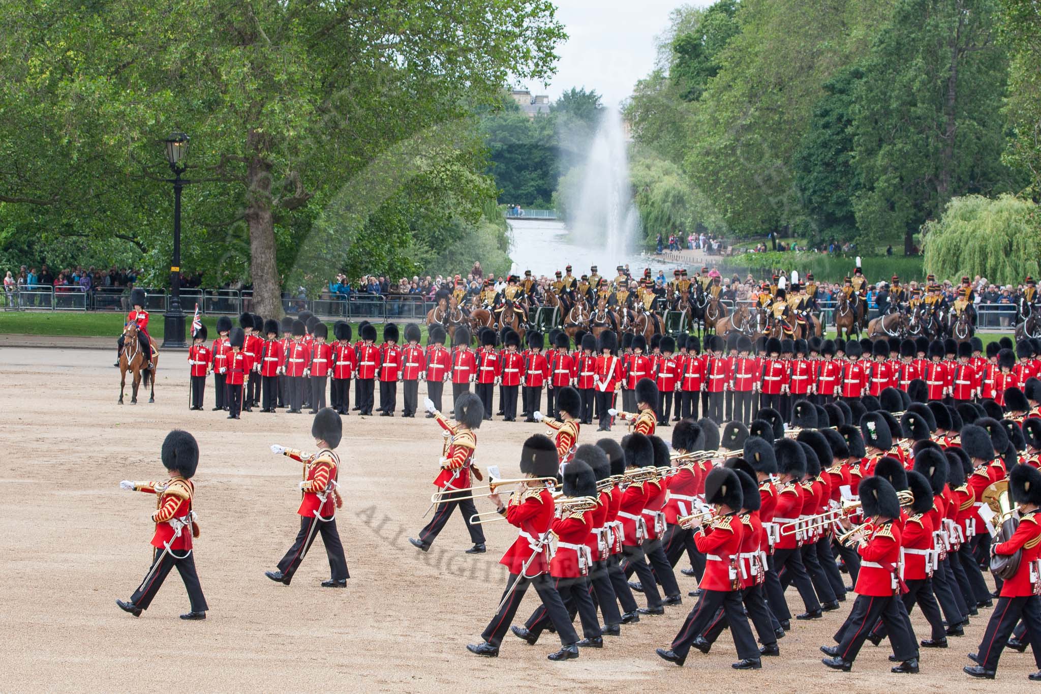 The Colonel's Review 2012: The Massed Bands Troop..
Horse Guards Parade, Westminster,
London SW1,

United Kingdom,
on 09 June 2012 at 11:10, image #234