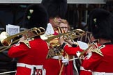 The Colonel's Review 2012: Getting into position on the parade ground - Senior Drum Major M Betts and the Band of the Welsh Guards.
Horse Guards Parade, Westminster,
London SW1,

United Kingdom,
on 09 June 2012 at 10:12, image #23