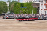 The Colonel's Review 2012: No. 6 Guard (F Company Scots Guards) taking their initial position at Horse Guards Parade..
Horse Guards Parade, Westminster,
London SW1,

United Kingdom,
on 09 June 2012 at 10:23, image #47