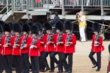 The Colonel's Review 2012: No. 6 Guard, F Company Scots Guards, in their initial position next to the Colour..
Horse Guards Parade, Westminster,
London SW1,

United Kingdom,
on 09 June 2012 at 10:35, image #93