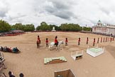 The Colonel's Review 2012: The Adjutant of the Parade, Captain F O B Wells, Coldstream Guards, inspecting the line..
Horse Guards Parade, Westminster,
London SW1,

United Kingdom,
on 09 June 2012 at 10:37, image #98