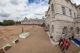 The Colonel's Review 2012: A very wide angle overview of Horse Guards Parade, with the Old Admirality Building on the left..
Horse Guards Parade, Westminster,
London SW1,

United Kingdom,
on 09 June 2012 at 10:45, image #116