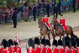 The Colonel's Review 2012: The arrival of the first members of the Royal family. leading the way two Liveried Grooms from the Royal Mews..
Horse Guards Parade, Westminster,
London SW1,

United Kingdom,
on 09 June 2012 at 10:48, image #118