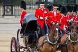 The Colonel's Review 2012: The coachmen with the first carriage that would be carrying members of the Royal family during the "real" parade..
Horse Guards Parade, Westminster,
London SW1,

United Kingdom,
on 09 June 2012 at 10:49, image #121