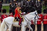 The Colonel's Review 2012: Crown Equerry and Equerry in Waiting to Her Majesty:, Colonel W T Browne in the black uniform, and Lieutenant Colonel A F Matheson of Matheson, yr..
Horse Guards Parade, Westminster,
London SW1,

United Kingdom,
on 09 June 2012 at 11:01, image #174