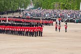 The Colonel's Review 2012: The Colour is now in the hands of No. 1 Guard, and the Colour Sergeant and the two Sentries (on the very right) have done their duty, and are now marching off..
Horse Guards Parade, Westminster,
London SW1,

United Kingdom,
on 09 June 2012 at 11:19, image #277