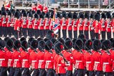 The Colonel's Review 2012: No. 1 Guard, the Escort to the Colour, starting their march along the lines, trooping the Colour the Ensign is carrying in front..
Horse Guards Parade, Westminster,
London SW1,

United Kingdom,
on 09 June 2012 at 11:20, image #280