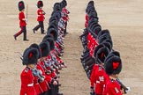 The Colonel's Review 2012: No. 1 Guard (Escort for the Colour), 1st Battalion Coldstream Guards, during the March Past..
Horse Guards Parade, Westminster,
London SW1,

United Kingdom,
on 09 June 2012 at 11:43, image #341