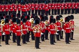 The Colonel's Review 2012: Drum Major D McKenzie, Irish Guards, in front of the Band of the Irish Guards..
Horse Guards Parade, Westminster,
London SW1,

United Kingdom,
on 09 June 2012 at 11:48, image #365