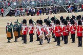 The Colonel's Review 2012: Drummers and Irish Pipers on the western side of the block of Massed Bands..
Horse Guards Parade, Westminster,
London SW1,

United Kingdom,
on 09 June 2012 at 11:50, image #377