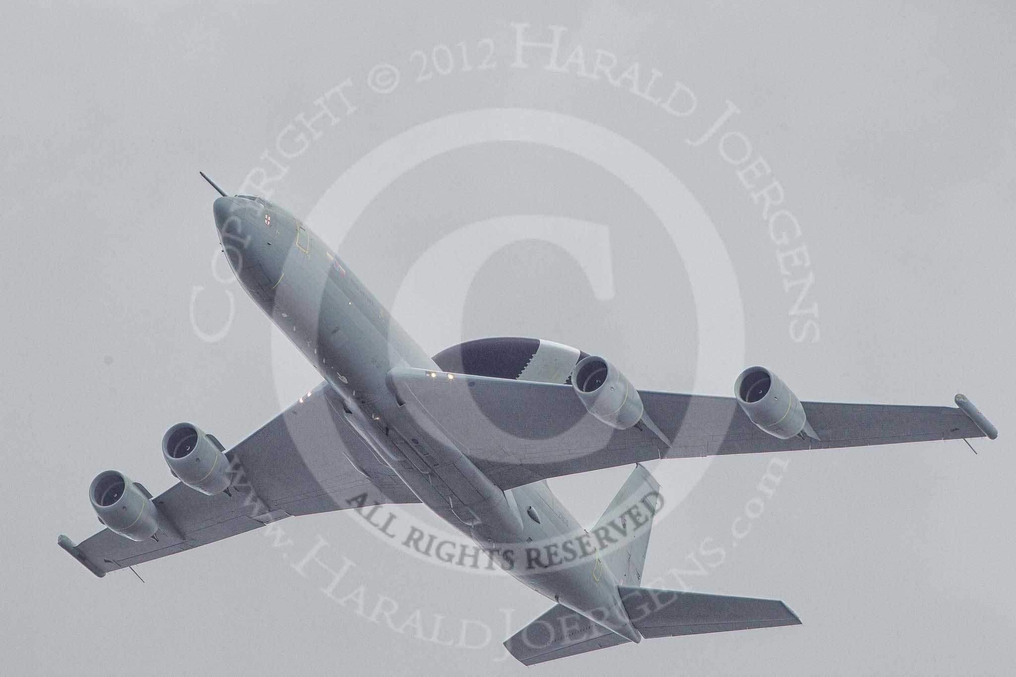 Trooping the Colour 2012: The Flypast: E-3D Sentry AEW.1 AWACS ZH106..
Horse Guards Parade, Westminster,
London SW1,

United Kingdom,
on 16 June 2012 at 13:01, image #730