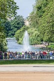 Trooping the Colour 2012: St. James's Park, with Buckingham Palace in the background - 9:15am at Horseguards Parade..
Horse Guards Parade, Westminster,
London SW1,

United Kingdom,
on 16 June 2012 at 09:17, image #4