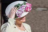 Trooping the Colour 2012: A place for spectacular hats and beautiful outfits - nearly 10am at Horse Guards Parade..
Horse Guards Parade, Westminster,
London SW1,

United Kingdom,
on 16 June 2012 at 09:55, image #14