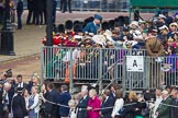 Trooping the Colour 2012: Grandstand "A" and the international Navy officers, and the Band of the Welsh Guards..
Horse Guards Parade, Westminster,
London SW1,

United Kingdom,
on 16 June 2012 at 10:11, image #18