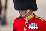 Trooping the Colour 2012: Close-up view of the Foot Guards Regimental Adjutant, Major G V A Baker, Grenadier Guards..
Horse Guards Parade, Westminster,
London SW1,

United Kingdom,
on 16 June 2012 at 11:03, image #210