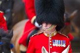 Trooping the Colour 2012: Close-up view of the Foot Guards Regimental Adjutant, Lieutenant Colonel J B O’Gorman, Irish Guards..
Horse Guards Parade, Westminster,
London SW1,

United Kingdom,
on 16 June 2012 at 11:03, image #211