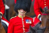 Trooping the Colour 2012: Close-up view of the Foot Guards Regimental Adjutant, Major E M Crofton, Coldstream Guards..
Horse Guards Parade, Westminster,
London SW1,

United Kingdom,
on 16 June 2012 at 11:03, image #212