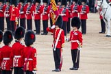 Trooping the Colour 2012: The handover is complete, and the Ensign turns towards the Escort for the Colour that has now become the Escort to the Colour..
Horse Guards Parade, Westminster,
London SW1,

United Kingdom,
on 16 June 2012 at 11:21, image #311