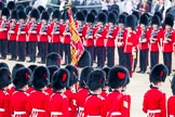 Trooping the Colour 2012: The Ensign, 2nd Lt Hugo Codrington, in front of No. 1 Guard, the Escort to the Colour..
Horse Guards Parade, Westminster,
London SW1,

United Kingdom,
on 16 June 2012 at 11:22, image #318