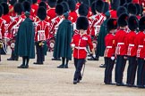 Trooping the Colour 2012: The Regimental Sergeant Major, with his sword still drawn, moves back to his original position..
Horse Guards Parade, Westminster,
London SW1,

United Kingdom,
on 16 June 2012 at 11:22, image #320