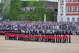 Trooping the Colour 2012: The Escort to the Colour turns to the right..
Horse Guards Parade, Westminster,
London SW1,

United Kingdom,
on 16 June 2012 at 11:23, image #326