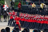 Trooping the Colour 2012: The March Past: No. 1 Guard (Escort to the Colour)
1st Battalion Coldstream Guards, in front Major C M J d’Apice..
Horse Guards Parade, Westminster,
London SW1,

United Kingdom,
on 16 June 2012 at 11:42, image #466