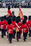 Trooping the Colour 2012: Parading the Colour in front of Her Majesty - No. 1 Guard, the Escort to the Colour, during the second round of the March Past..
Horse Guards Parade, Westminster,
London SW1,

United Kingdom,
on 16 June 2012 at 11:46, image #490