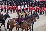 Trooping the Colour 2012: The Ride Past - Officers from the Royal Horse Artillery, satuting..
Horse Guards Parade, Westminster,
London SW1,

United Kingdom,
on 16 June 2012 at 11:54, image #543