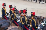 Trooping the Colour 2012: Royal Horse Artillery during the Ride Past..
Horse Guards Parade, Westminster,
London SW1,

United Kingdom,
on 16 June 2012 at 11:55, image #551