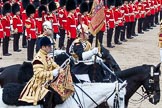 Trooping the Colour 2012: Trumpeter, Standard Bearer, and Standard Coverer during the Ride Past..
Horse Guards Parade, Westminster,
London SW1,

United Kingdom,
on 16 June 2012 at 11:55, image #557