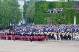 Trooping the Colour 2012: The Mounted Bands of the Household Cavalry are also ready for the March Off, they will follow the Royal Horse Artillery, seen here on the access road to The Mall..
Horse Guards Parade, Westminster,
London SW1,

United Kingdom,
on 16 June 2012 at 12:04, image #617