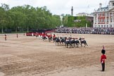 Trooping the Colour 2012: The March Off -  behind all the guardsmen a part of the Royal Procession..
Horse Guards Parade, Westminster,
London SW1,

United Kingdom,
on 16 June 2012 at 12:13, image #688