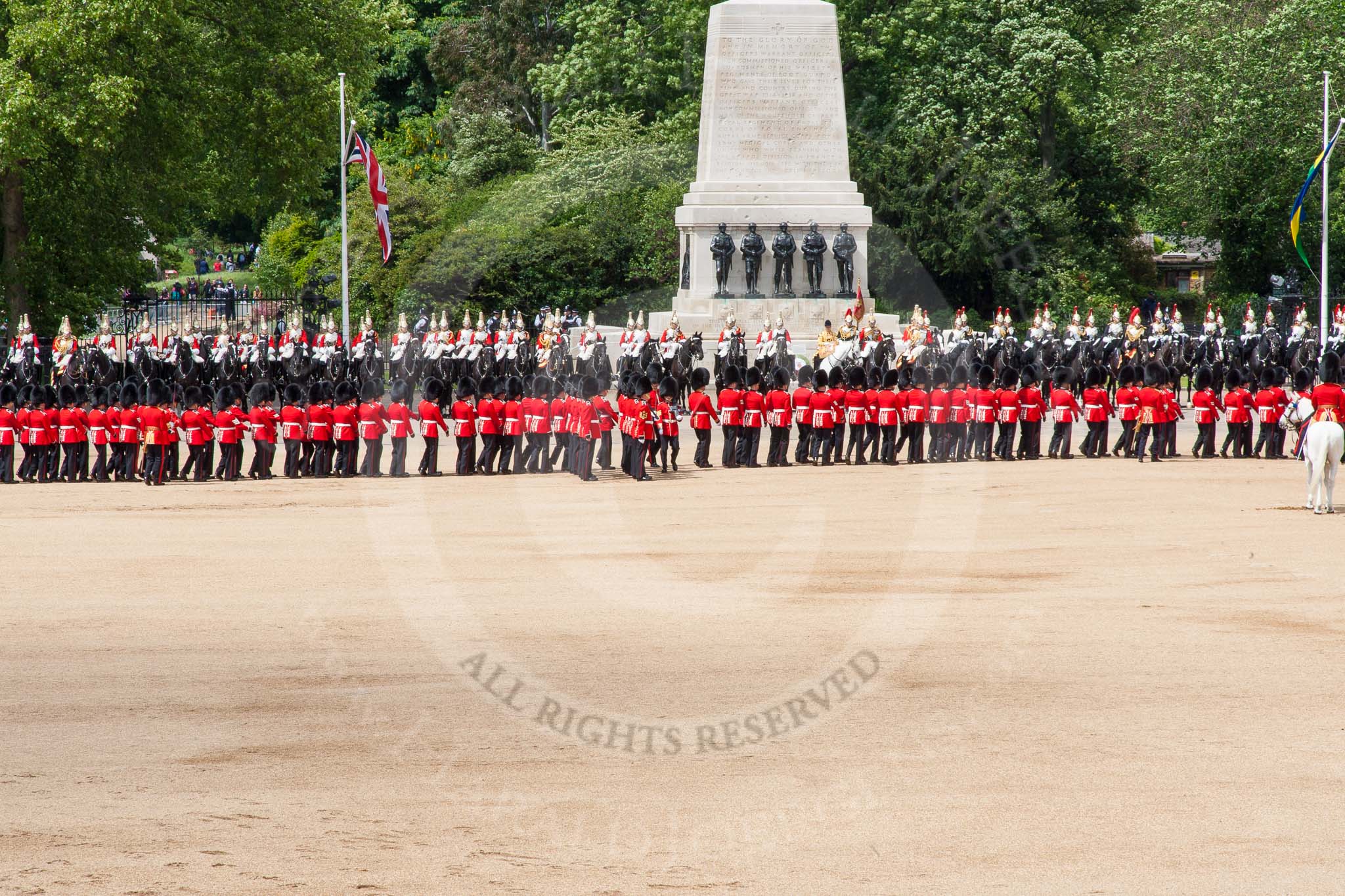 The Colonel's Review 2013: Guardmen are transforming to form divisions..
Horse Guards Parade, Westminster,
London SW1,

United Kingdom,
on 08 June 2013 at 11:28, image #595