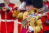 The Colonel's Review 2013: Senior Drum Major Matthew Betts, Grenadier Guards, leading the Band of the Coldstream Guards..
Horse Guards Parade, Westminster,
London SW1,

United Kingdom,
on 08 June 2013 at 10:14, image #50