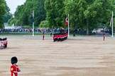 The Colonel's Review 2013: No. 1 Guard (Escort for the Colour),1st Battalion Welsh Guards. Behind them spectators watching from St James's Park..
Horse Guards Parade, Westminster,
London SW1,

United Kingdom,
on 08 June 2013 at 10:32, image #137