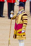 The Colonel's Review 2013: Drum Major Tony Taylor, Coldstream Guards..
Horse Guards Parade, Westminster,
London SW1,

United Kingdom,
on 08 June 2013 at 11:10, image #445