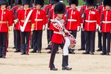 The Colonel's Review 2013: The "Lone Drummer", Lance Corporal Christopher Rees,  marches forward to re-join the band..
Horse Guards Parade, Westminster,
London SW1,

United Kingdom,
on 08 June 2013 at 11:15, image #474