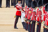 The Colonel's Review 2013: The "Lone Drummer", Lance Corporal Christopher Rees,  marches forward to re-join the band..
Horse Guards Parade, Westminster,
London SW1,

United Kingdom,
on 08 June 2013 at 11:15, image #477