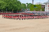 The Colonel's Review 2013: The Massed Bands playing "The British Grenadiers" whilst No. 1 Guard is on the move..
Horse Guards Parade, Westminster,
London SW1,

United Kingdom,
on 08 June 2013 at 11:16, image #485