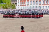 The Colonel's Review 2013: The Escort Tto the Colour performing a 90-degree-turn..
Horse Guards Parade, Westminster,
London SW1,

United Kingdom,
on 08 June 2013 at 11:22, image #546