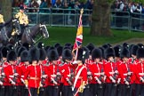 The Colonel's Review 2013: The Escort to the Colour troops the Colour past No. 5 Guard, F Company Scots Guards..
Horse Guards Parade, Westminster,
London SW1,

United Kingdom,
on 08 June 2013 at 11:24, image #569