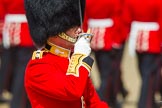 The Colonel's Review 2013: The Field Officer in Brigade Waiting, Lieutenant Colonel Dino Bossi, Welsh Guards, saluting Her Majesty during the March Past..
Horse Guards Parade, Westminster,
London SW1,

United Kingdom,
on 08 June 2013 at 11:37, image #659